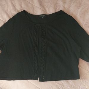 Tiny long sleeved cardigan